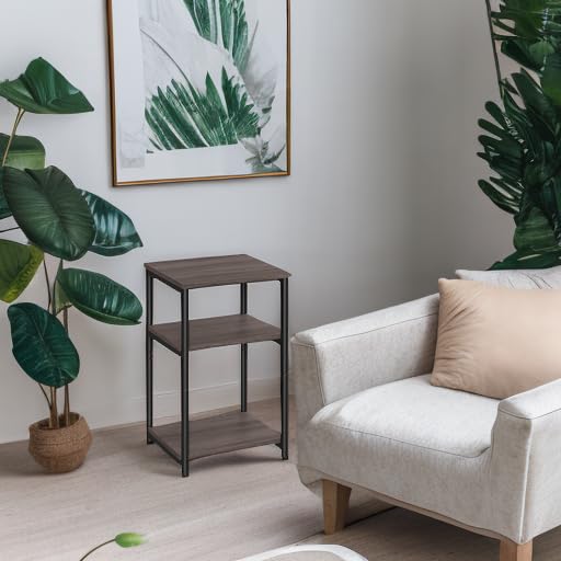 VASAGLE BARNET rustic-panel texture adds warmth to modern rooms.
