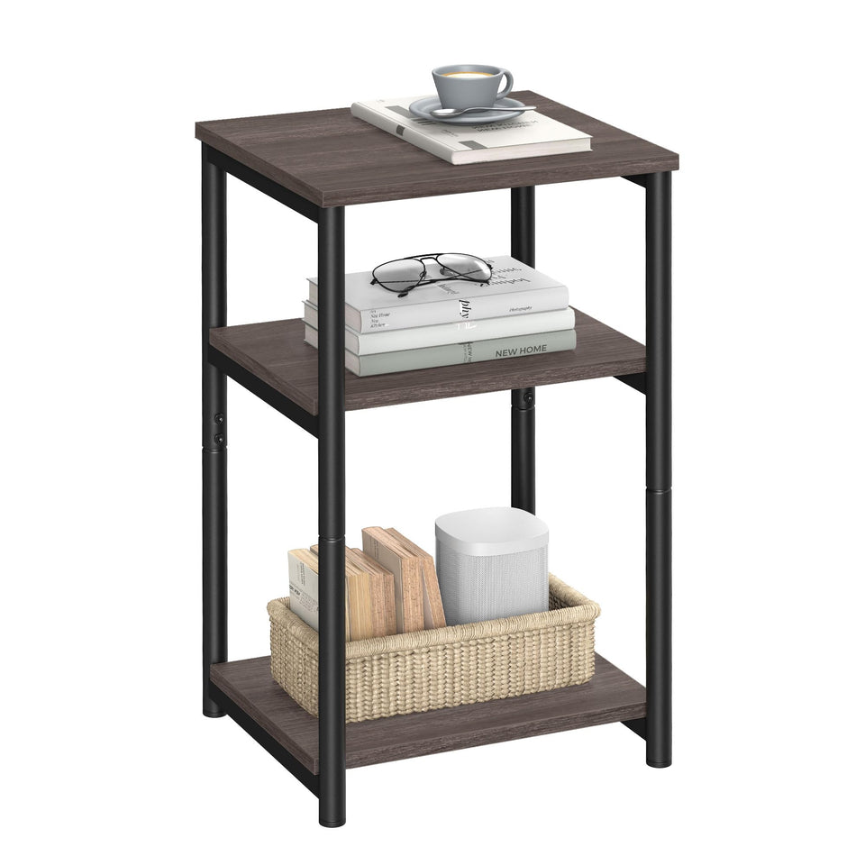 VASAGLE BARNET side table assembly kit shows quick setup and durable frame.