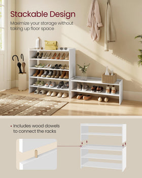 VASAGLE compact closet storage demonstrates space-saving design in a tight area.