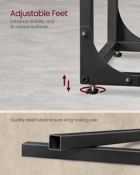 VASAGLE small-apartment friendly end table ready to fit in tight spaces