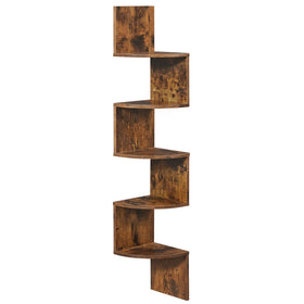 VASAGLE corner shelf wall mount for compact, organized living spaces.