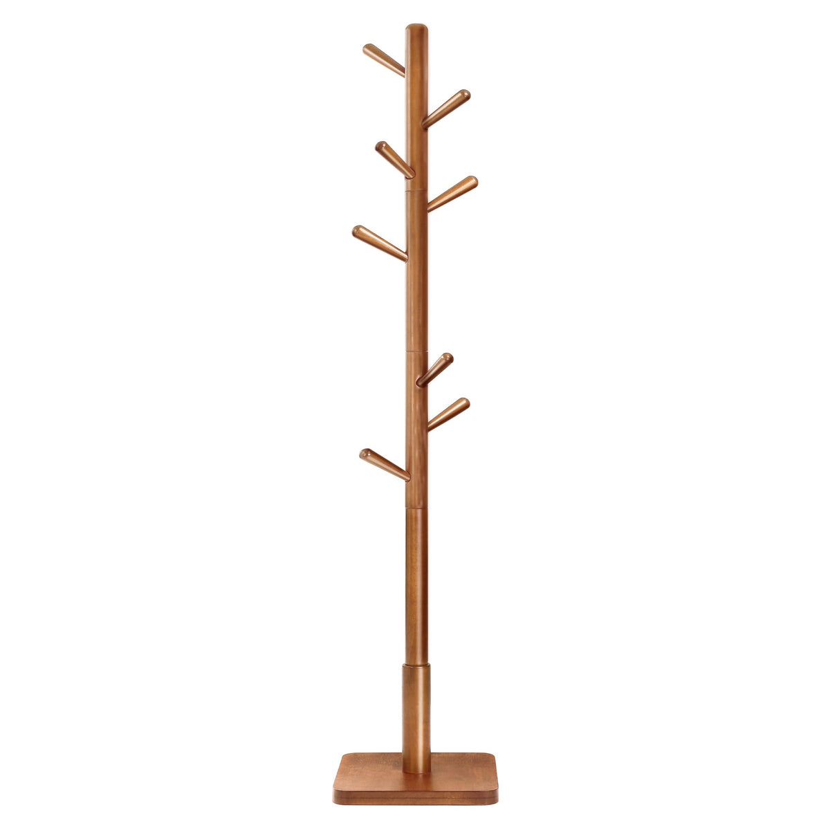 VASAGLE dark walnut finish adds refined home decor touch.