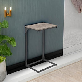 VASAGLE End Table with adjustable feet for level placement