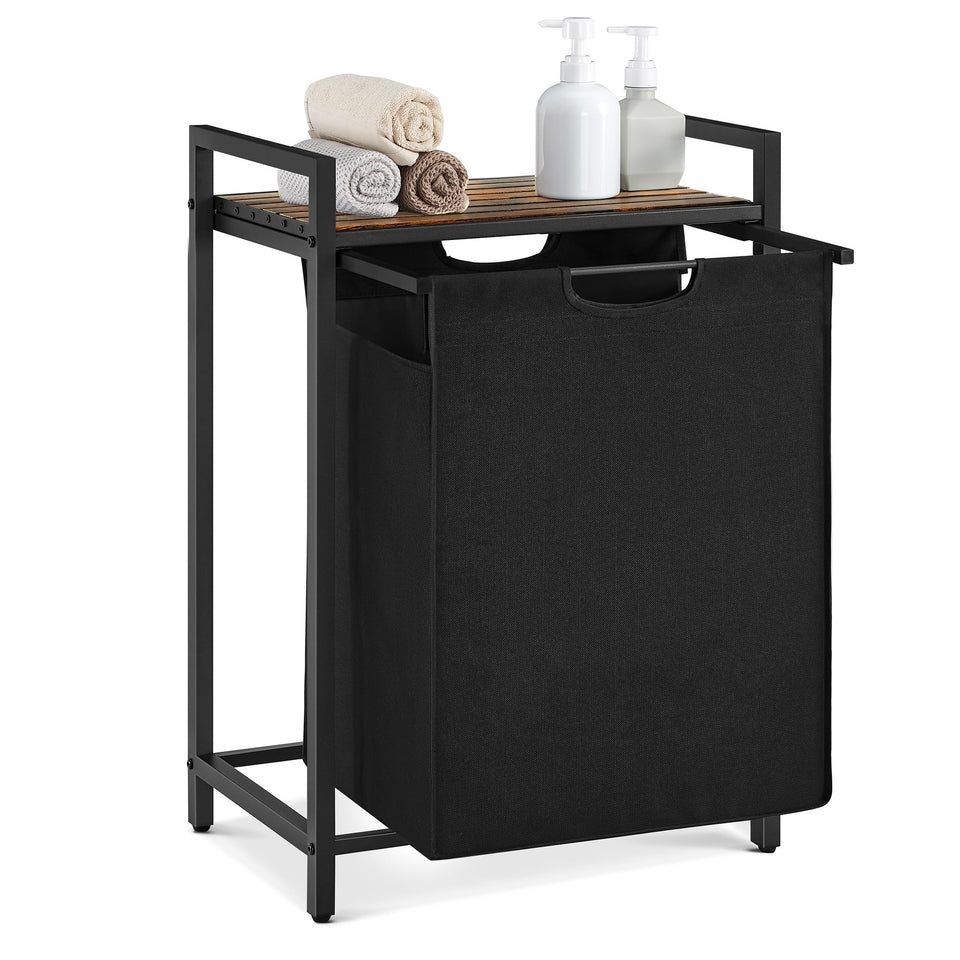 VASAGLE laundry hamper with pull-out liner for easy transport
