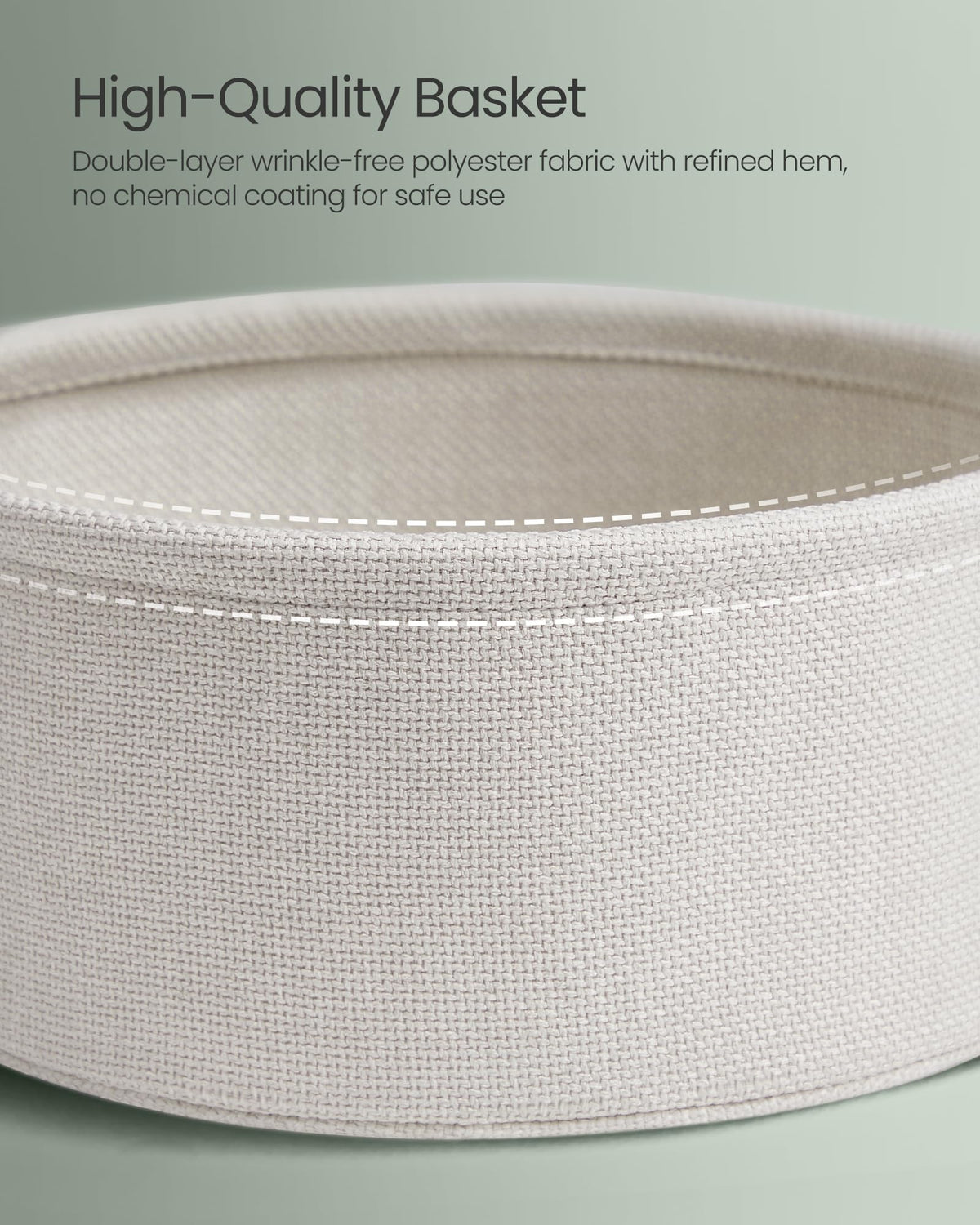 Compact 17-7 inch diameter table suitable for bedrooms and living spaces.