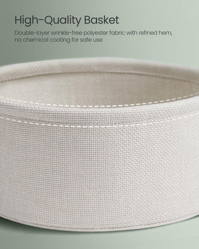 Compact 17-7 inch diameter table suitable for bedrooms and living spaces.