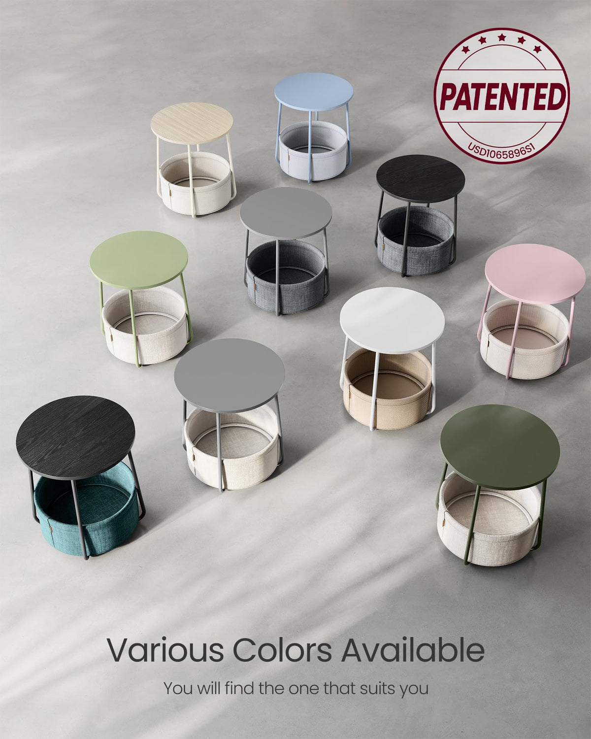 VASAGLE LILEA room-setup idea shows a stylish modern corner solution