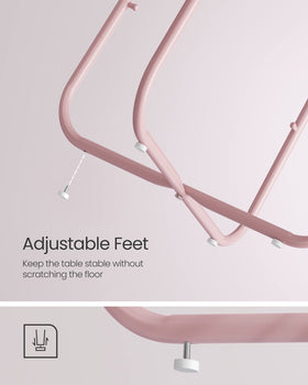 VASAGLE LILEA rounded curves and two-tone finish enhance modern interiors.