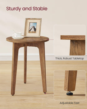 VASAGLE MAEZO compact table for plants, drinks, and decor