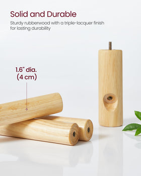 VASAGLE main pole 1-6 inch diameter provides strong support.