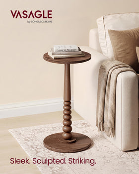 VASAGLE MARIEL end table beside sofa saves space in small rooms