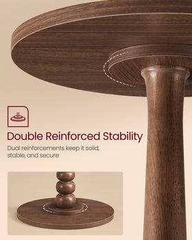 VASAGLE MARIEL mid-century silhouette complements chairs and decor