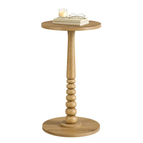 VASAGLE MARIEL round side table overview highlighting compact, stylish presence for small spaces.