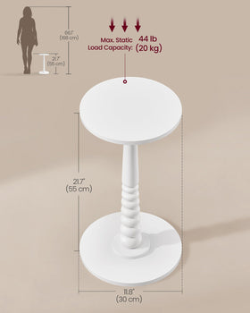 VASAGLE MARIEL rounded edges for safe daily use