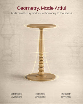 VASAGLE MARIEL rounded edges reduce bumps for safe everyday living.
