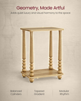VASAGLE Mariel solid wood legs ensure stable daily use