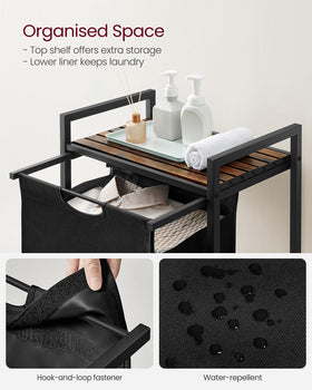VASAGLE sturdy metal frame construction for stability