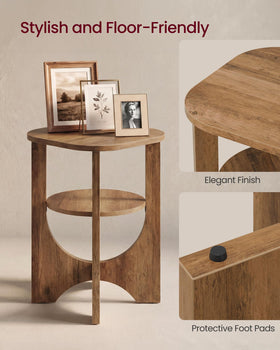 VASAGLE side table durable particleboard suitable for daily use