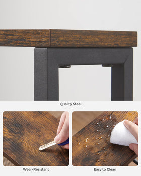 VASAGLE Slim Rolling Cart kitchen-dining-organization boosts tidiness.