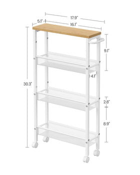 VASAGLE sturdy steel frame and particleboard construction.
