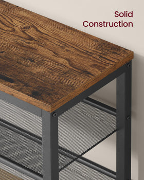 VASAGLE strong construction top panel support for everyday use