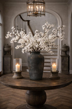 Vaseking entryway vase complements tables and mantels with timeless appeal