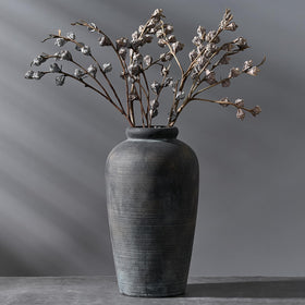 Vaseking large ceramic rustic vase 11 inch ideal for boho or farmhouse decor