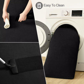 Vasofe durable edge-lock rug withstands daily foot traffic