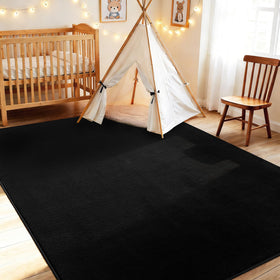 Vasofe plush-soft rug close-up emphasizes fluffy texture