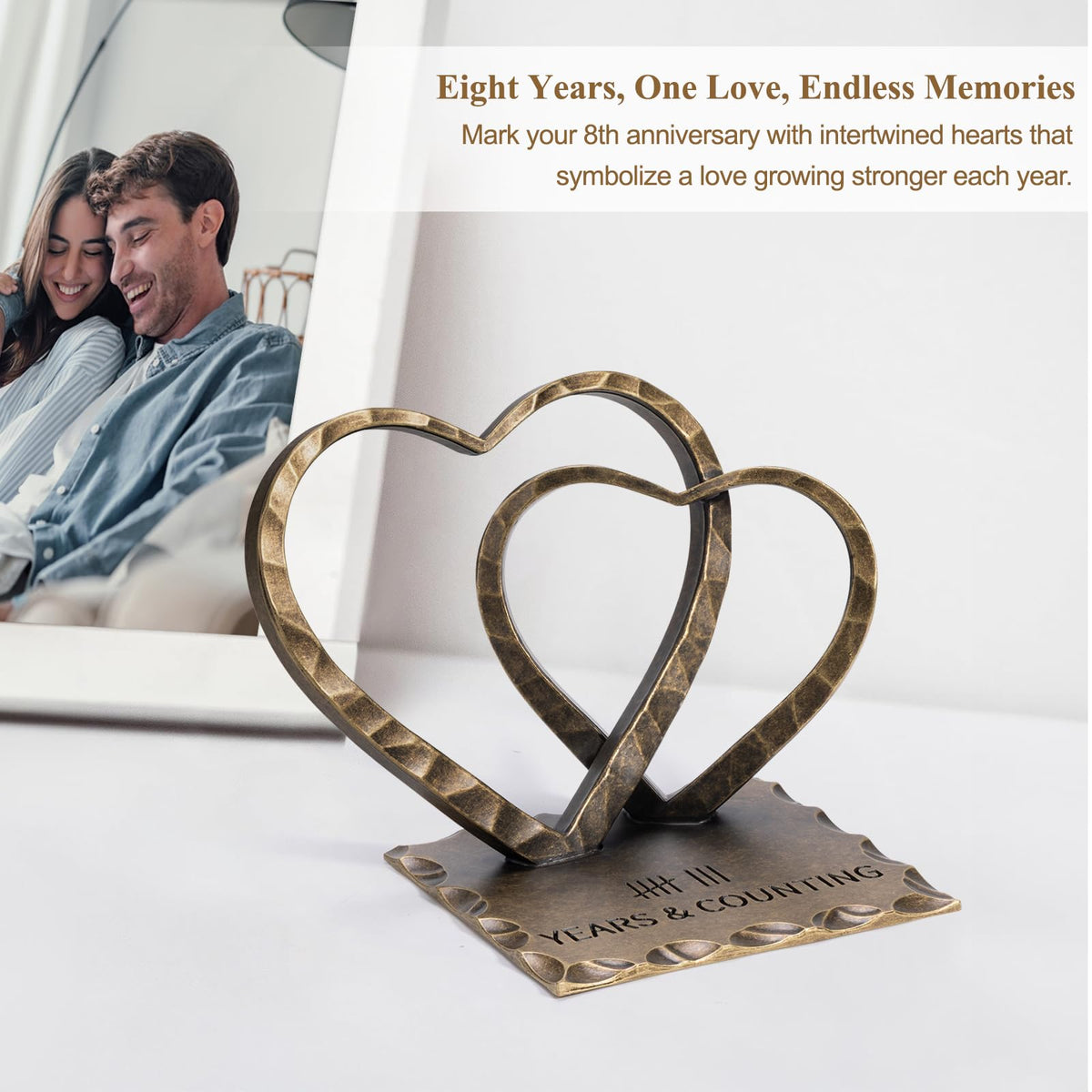 Vastsea engraved message detail captures a personal milestone with elegance.