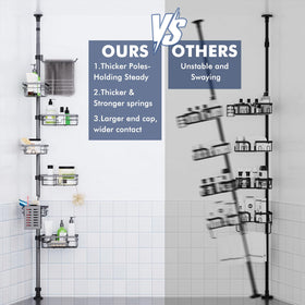 Vatex toothbrush holder keeps daily essentials tidy and accessible.