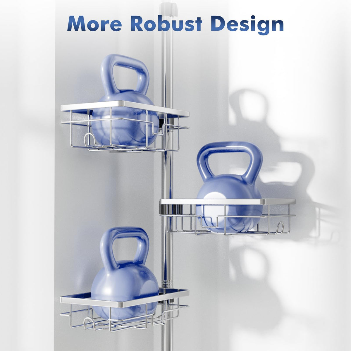 Vatex snap-lock adjustable baskets tailor height and spacing.