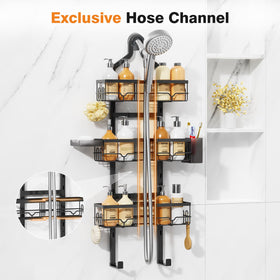 Vatex wider suction cups stabilize the rack securely