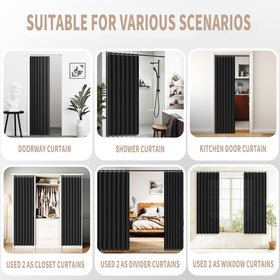 Vatge standard 39x78 inch panel fits 24-36 inch openings.