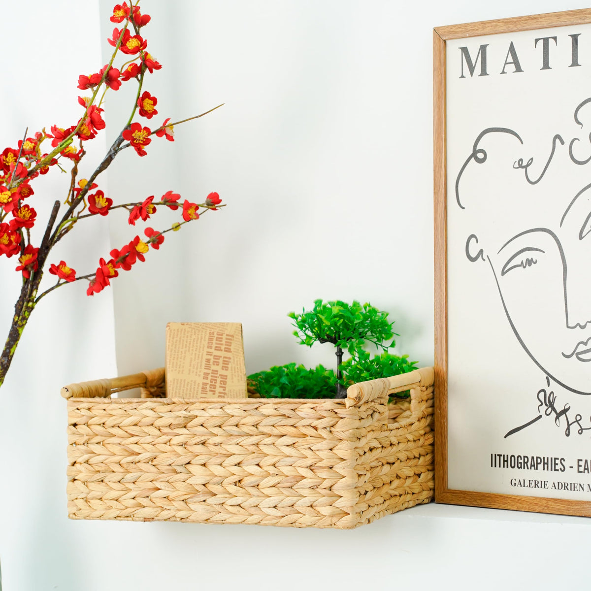 VATIMA pantry storage basket keeping shelves neat and accessible