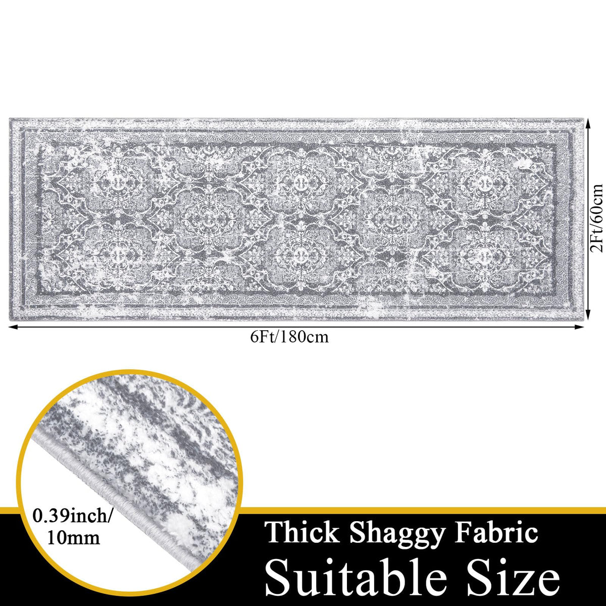 Vaukki rug designed for daily use with pets, lint-free and durable