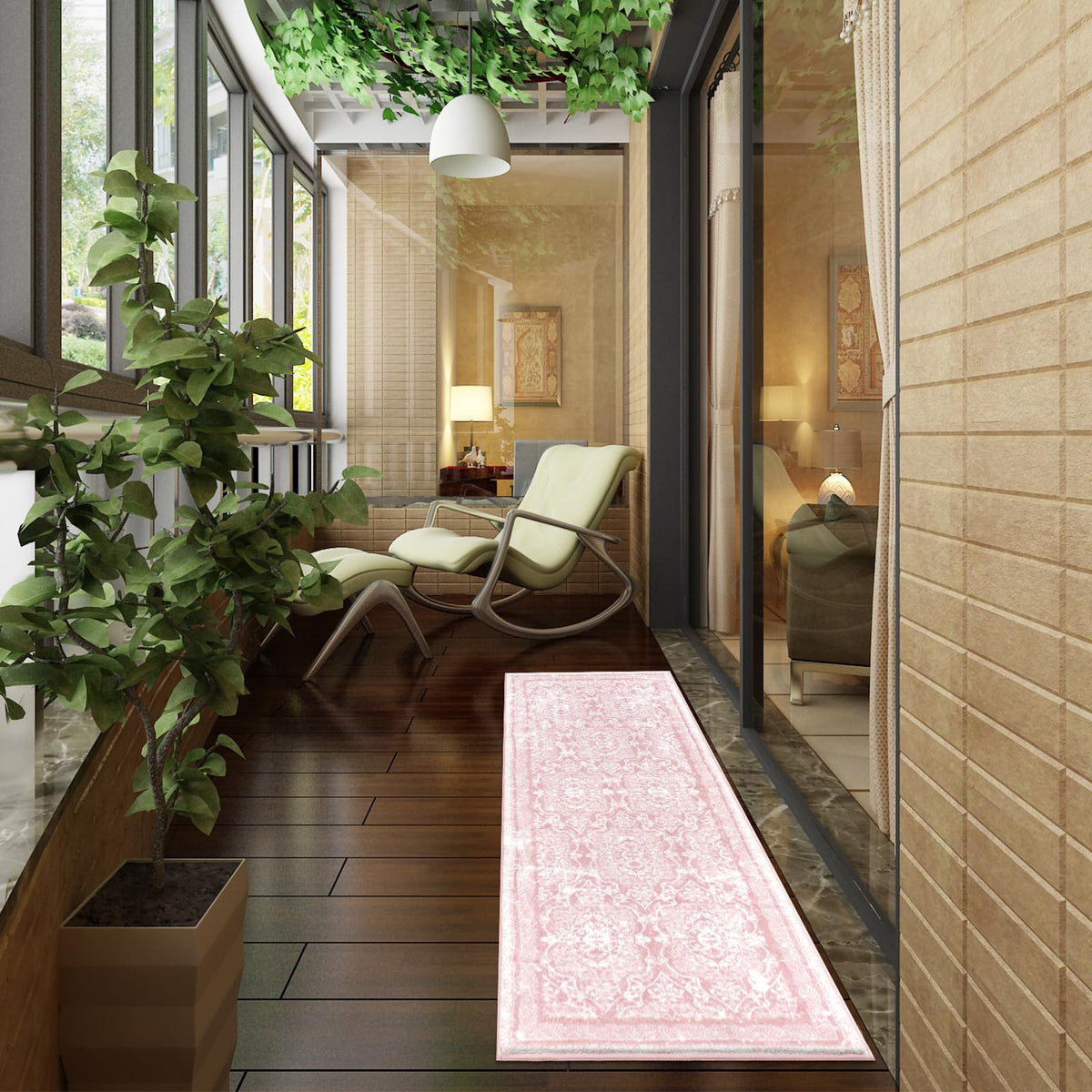 Vaukki pet-friendly rug use keeps paws clean and cozy