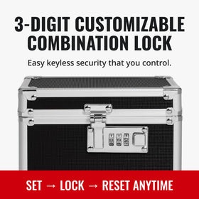 Vaultz locking medicine box durable metal construction signals long-lasting protection.