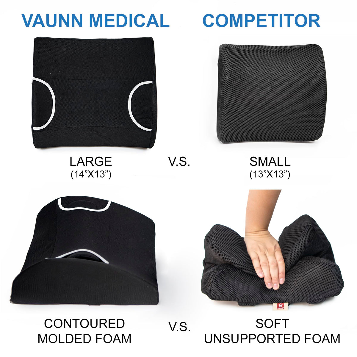 Vaunn gel-insert-removable offers warm or cool relief.