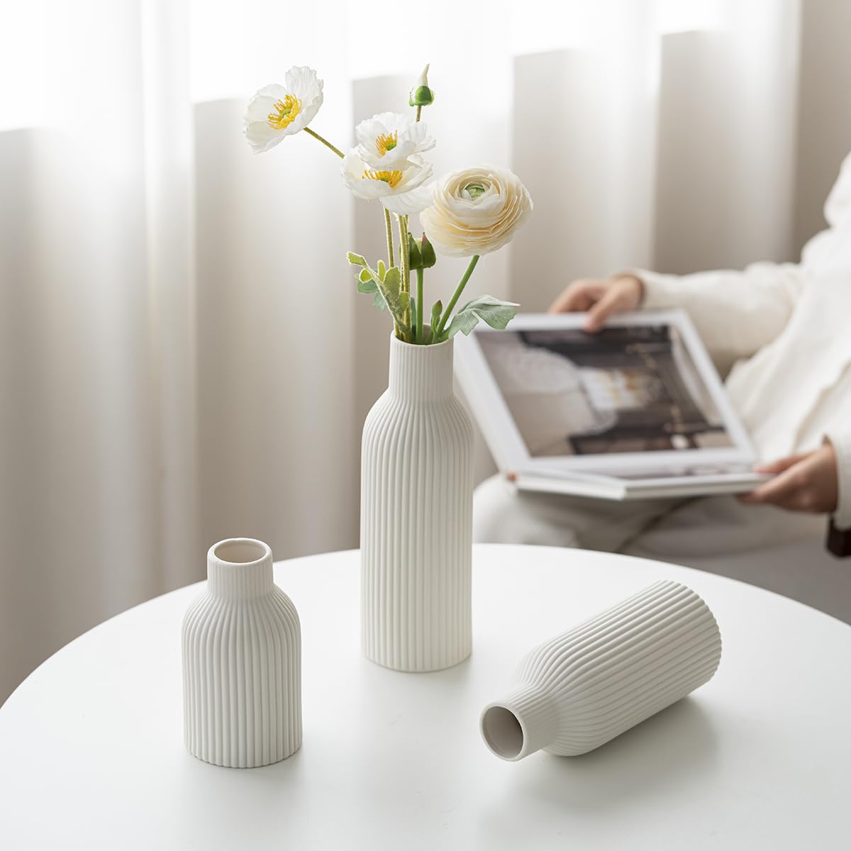 VAURCESA wedding centerpiece vase for elegant tables.