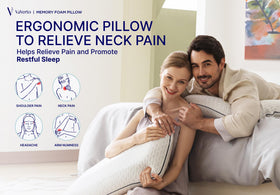 Vaverto packaging and king-size pillow branding shown for easy shopping