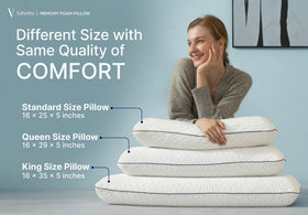 Vaverto pillow suitable for stomach sleepers with balanced support.