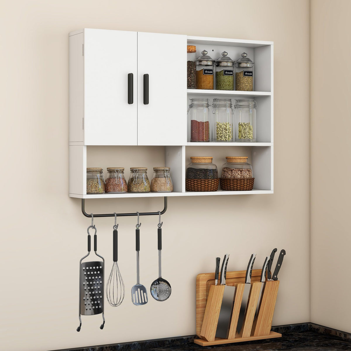 Vavkorkula solid wood construction offering durable, warp-resistant storage.
