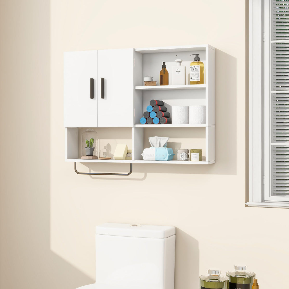 Vavkorkula wall-mount installation with included hardware and clean instructions.