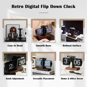 VBESTLIFE clock knob adjustment enables easy time setting and tactile control.