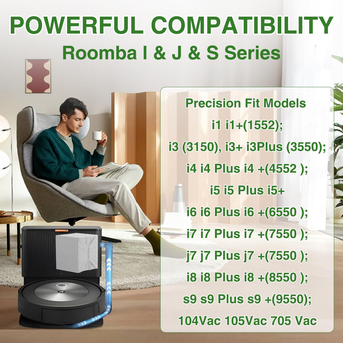 VBN sealed yet breathable design reduces dust clouds.