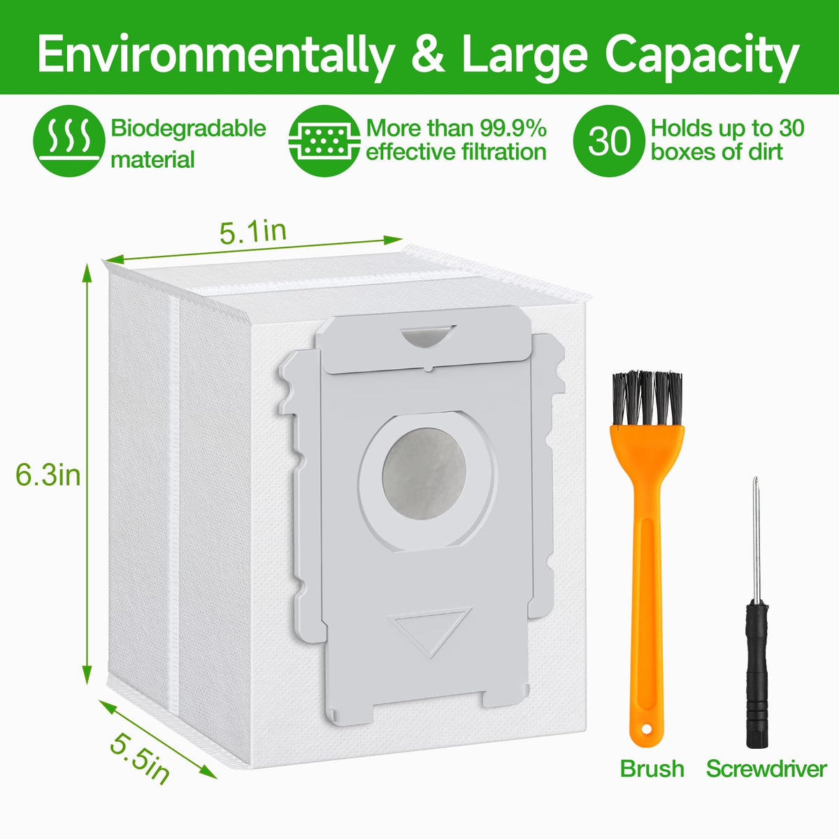 Wide compatibility covers many Roomba models