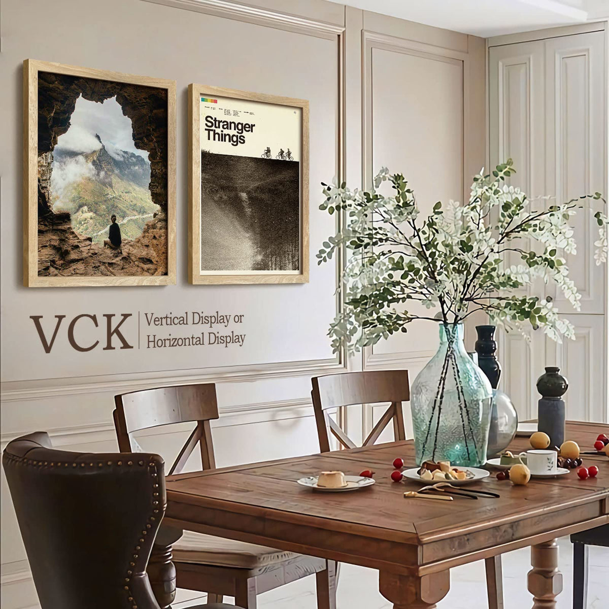 VCK 18x24 poster frame cushions protecting corners during transit