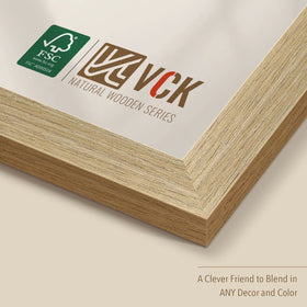 VCK 18x24 frame swirl tabs loading photos without tools