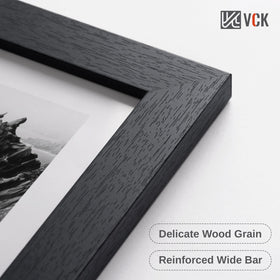 VCK 24x36 poster frame durable MDF construction provides sturdy display.
